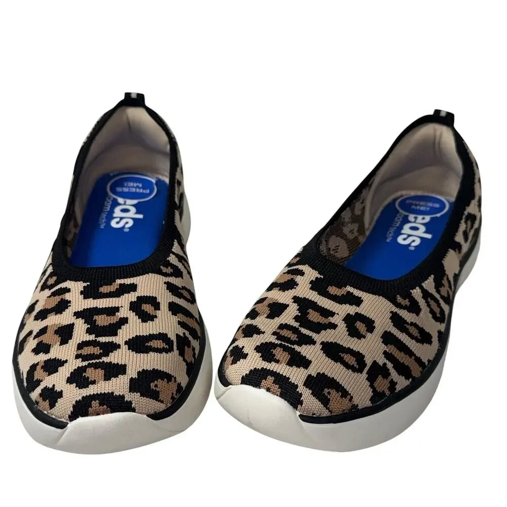 Keds Bliss Walk Skimmer Slip On Sneakers Leopard SZ/6.5 M